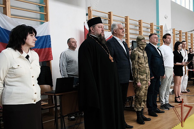 Юные спортсмены Запорожской области посвятили Росгвардии турнир по киокусинкай 