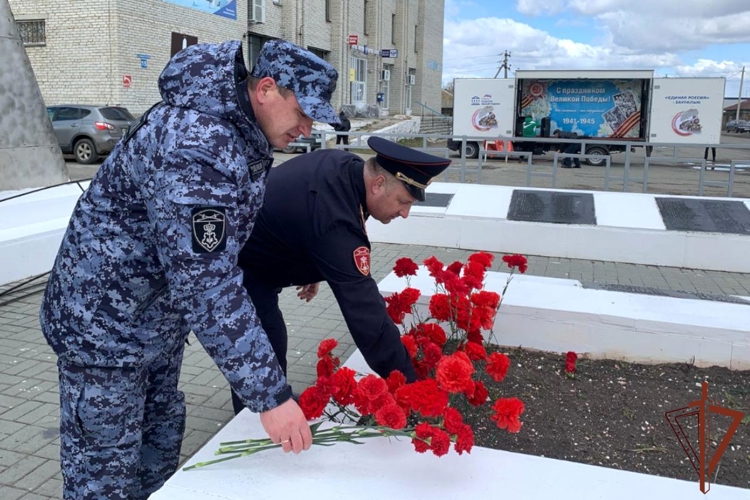 Росгвардия продолжает на Урале цикл мероприятий к 80-летию Победы в Великой Отечественной войне