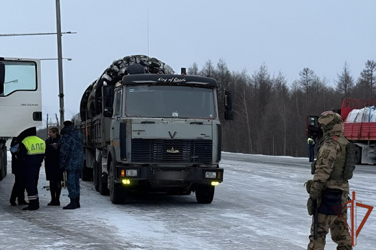 При силовой поддержке ОМОН Росгвардии на Колыме прошли проверки соблюдения миграционного законодательства 