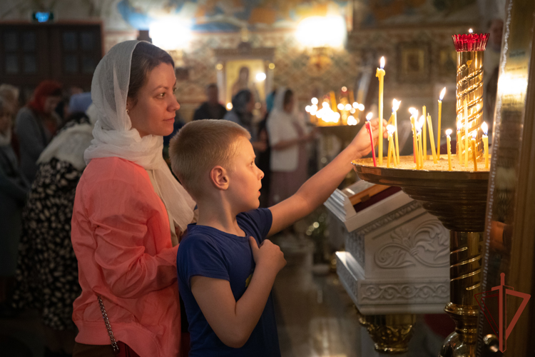 В Главном храме Росгвардии состоялось пасхальное богослужение