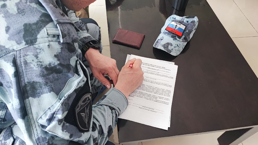Более двухсот росгвардейцев Центральной России приняли участие в ведомственной донорской акции