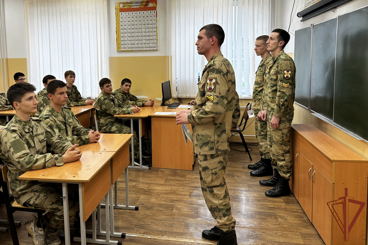 В Чеченской Республике завершилась стажировка курсантов Пермского военного института Росгвардии