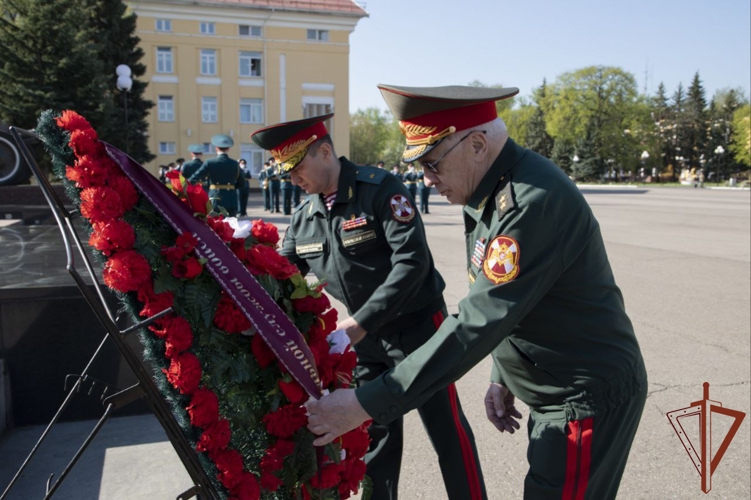 Росгвардия провела кадетский слет, посвященный 80-летию Победы в Великой Отечественной войне 1941-1945 гг.