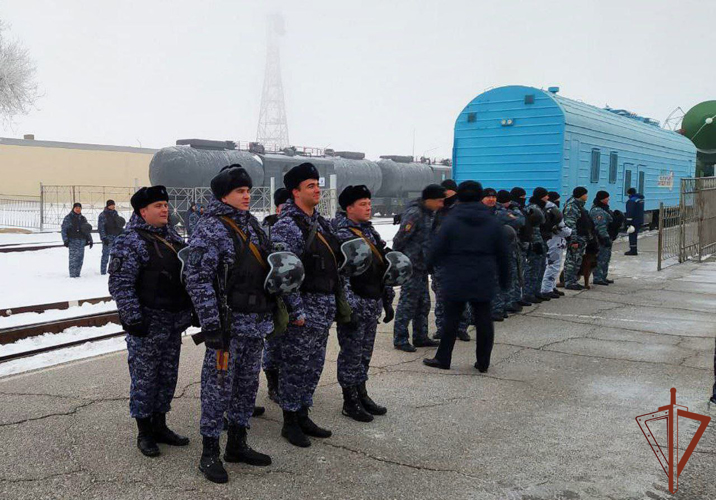 Росгвардия обеспечивает безопасность российских космодромов (видео)