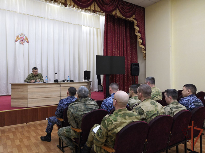 Завершился сбор со специалистами эксплуатационно-технических подразделений Сибирского округа Росгвардии