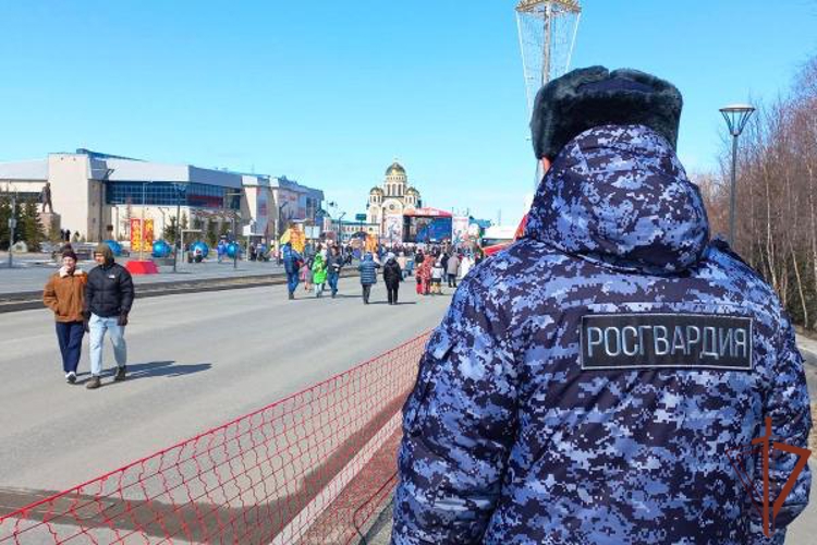 Росгвардия обеспечила безопасность празднования Дня Победы на Урале