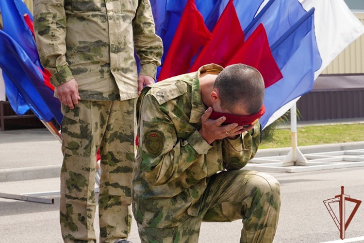 В Южном округе Росгвардии прошли испытания на право ношения крапового берета