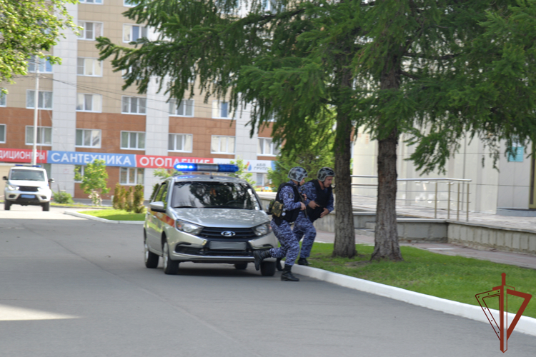 Росгвардия приняла участие в антитеррористическом учении в Курганской области