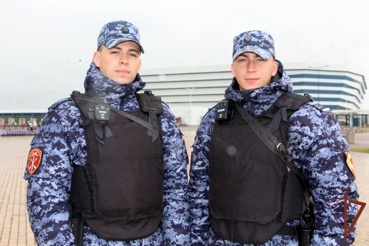 Безопасность футбольного матча Первой лиги обеспечили росгвардейцы в Калининграде