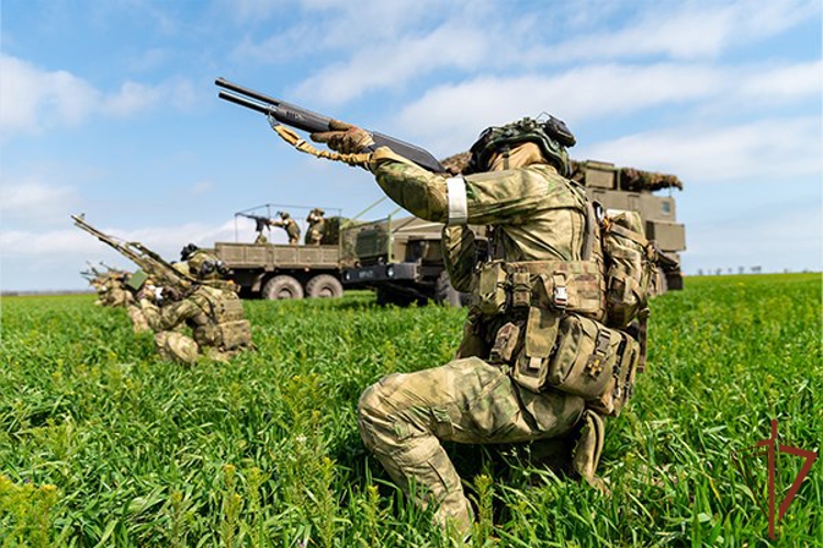 Росгвардия обеспечивает безопасность на территории Херсонской и Запорожской областей
