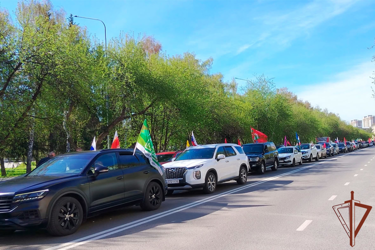 Мероприятия, приуроченные к 80-летию со Дня Великой Победы, поддержали росгвардейцы в Сибири