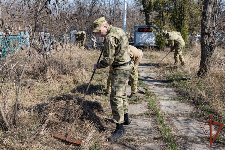 В ДНР завершилась патриотическая акция Росгвардии «80 шагов Великой Победы»