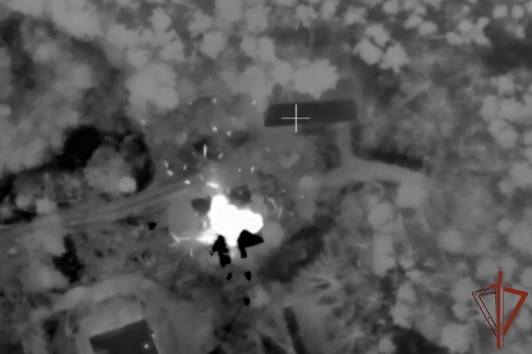 Спецназ Росгвардии уничтожил ПВД противника на черниговском направлении (видео)