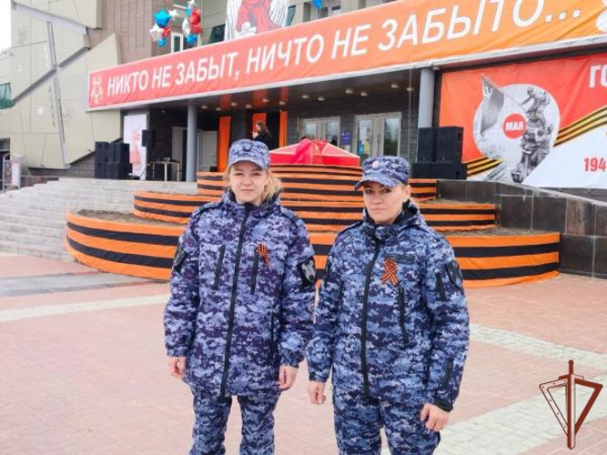 Росгвардия обеспечила безопасность празднования Дня Победы на Урале