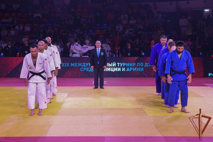 Команда Росгвардии завоевала «золото» на Международном чемпионате по дзюдо (видео)