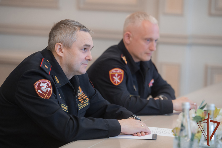 Личному составу Управления Росгвардии по Воронежской области представлен новый руководитель 