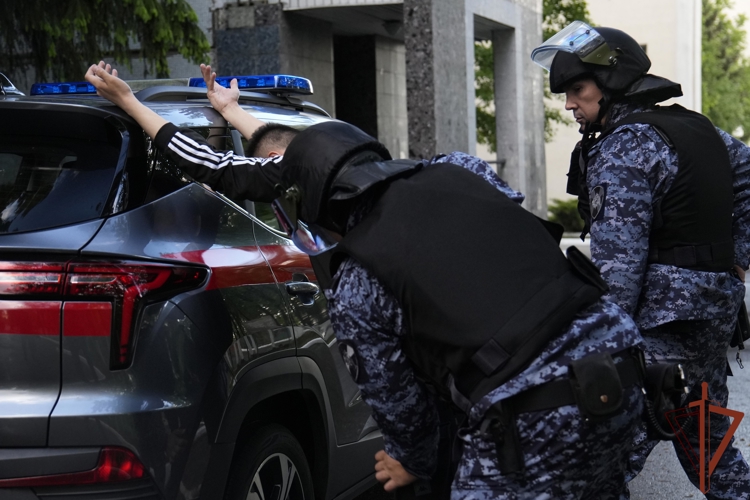 В Центральном округе Росгвардии определили лучшие экипажи вневедомственной охраны