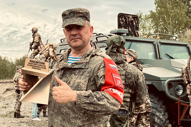 Спецназ Росгвардии оказал содействие при проведении В Кузбассе военно-тактических игр «РУБЕЖ-2025»