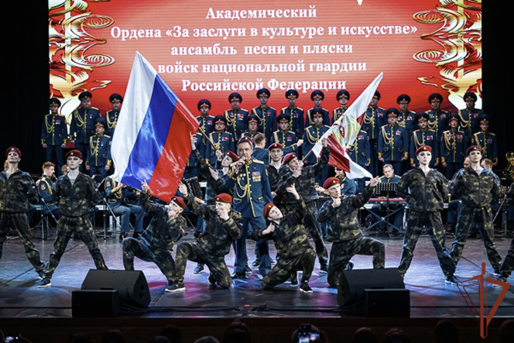 Академический ансамбль песни и пляски Росгвардии выступил в Югре