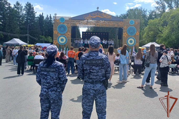 Росгвардия обеспечила безопасность культурно-массовых и спортивных мероприятий на Урале