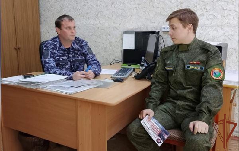 Росгвардия проводит профориентационные мероприятия на Урале