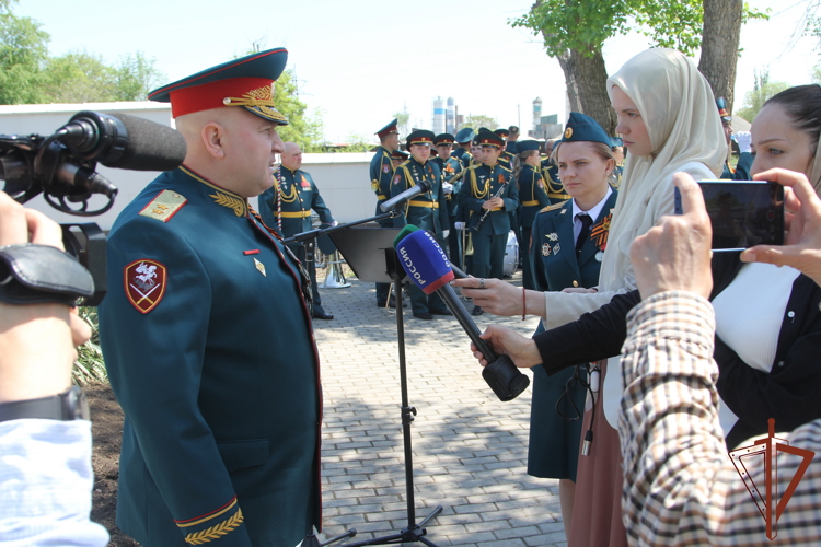 На Северном Кавказе проходят праздничные мероприятия, посвящённые 80-й годовщине Великой Победы