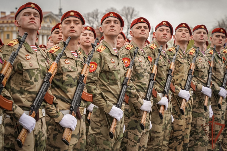 В Санкт-Петербурге состоялась генеральная репетиция Парада Победы