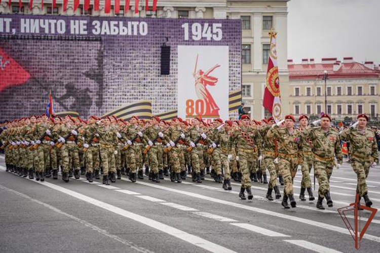 В Санкт-Петербурге состоялась генеральная репетиция Парада Победы