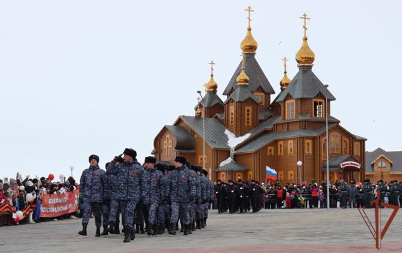 На Дальнем Востоке росгвардейцы приняли участие в мероприятиях, посвященных Дню Победы