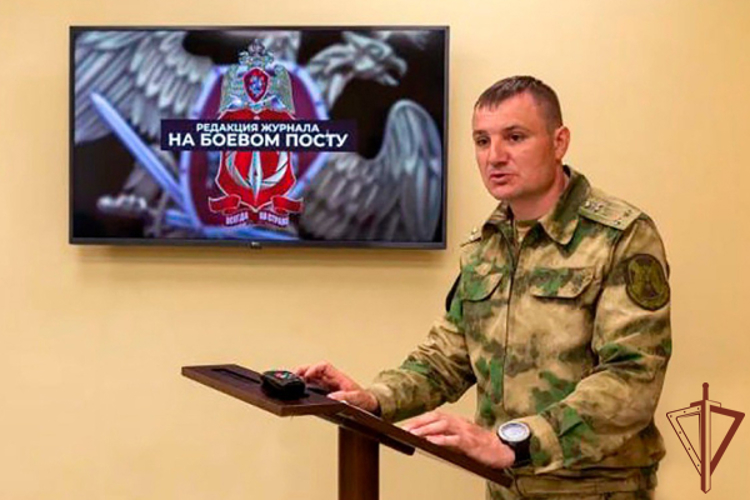 Офицеры Росгвардии провели мастер-класс для журналистов на Северном Кавказе