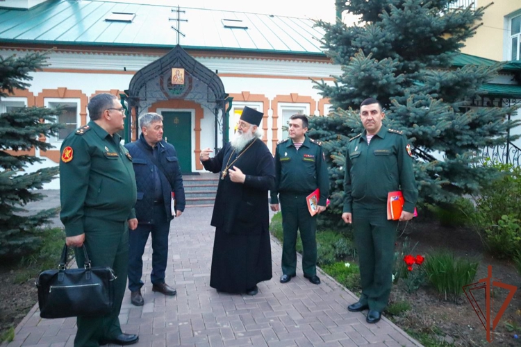 Представители Главного военно-политического управления и РПЦ посетили Приволжский округ Росгвардии