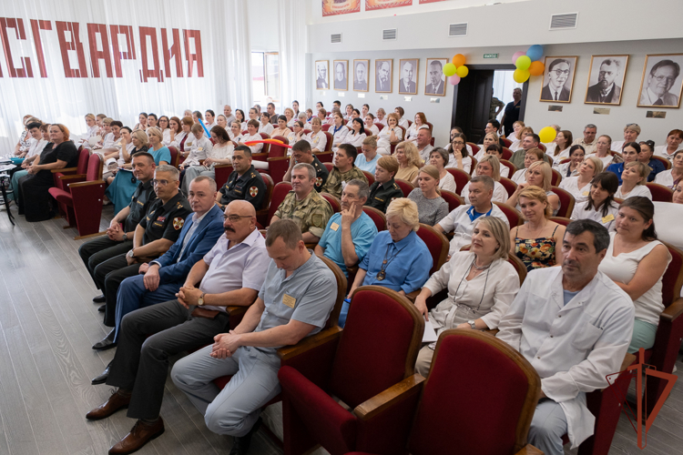 День медицинского работника отметили в 5 военном клиническом госпитале Росгвардии