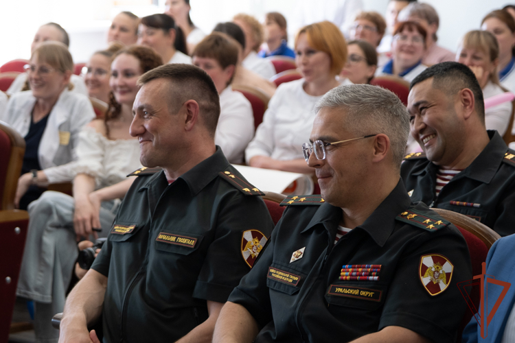 День медицинского работника отметили в 5 военном клиническом госпитале Росгвардии