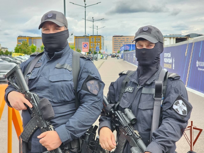 Сотрудники и военнослужащие Росгвардии приняли участие в обеспечении безопасности XXVIII Петербургского международного экономического форума  