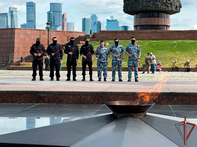 В Центральном округе Росгвардии прошли торжественные мероприятия, посвященные Дню России