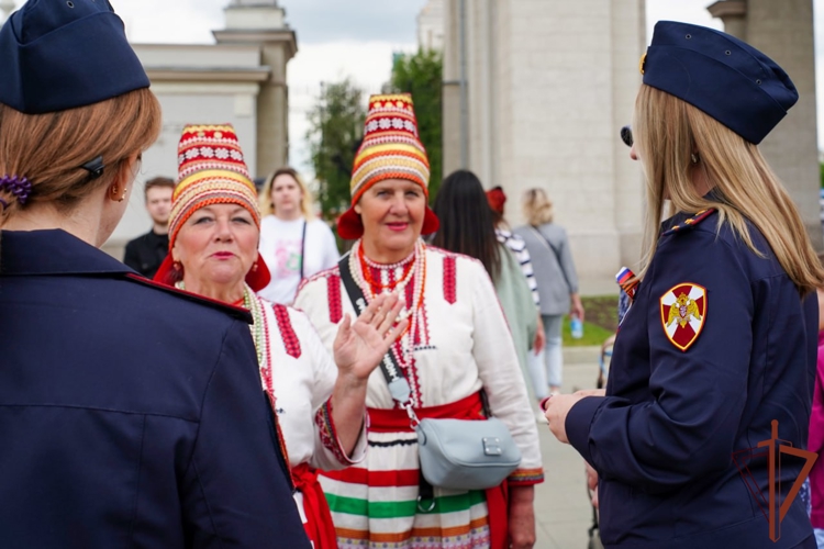 В Центральном округе Росгвардии прошли торжественные мероприятия, посвященные Дню России
