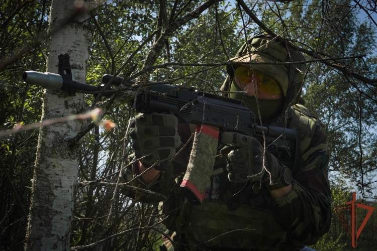 Спецназ Росгвардии завершил полевой выход на полигоне в Подмосковье (видео)