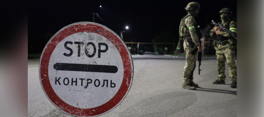 Маневренные группы Росгвардии обеспечивают безопасность в Донецкой Народной Республике (видео)