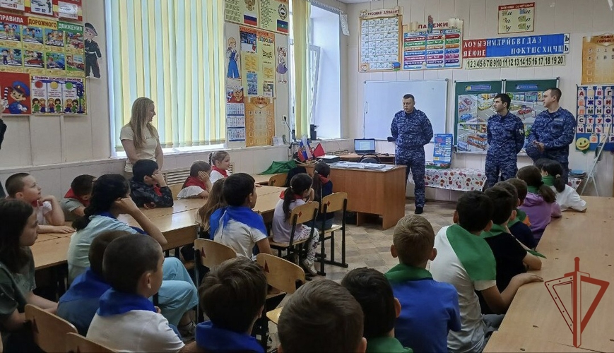 Акция «Каникулы с Росгвардией» продолжается в Северо-Кавказском округе