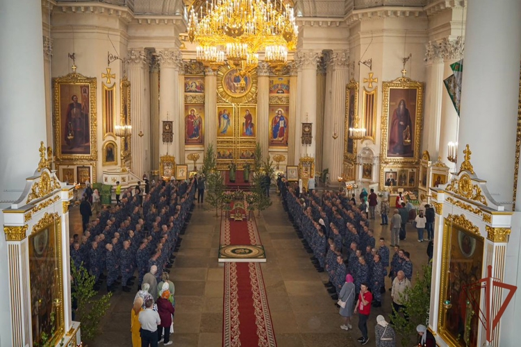 Исполнилось 190 лет со дня освящения собора Святой Живоначальной Троицы лейб-гвардии Измайловского полка (видео)