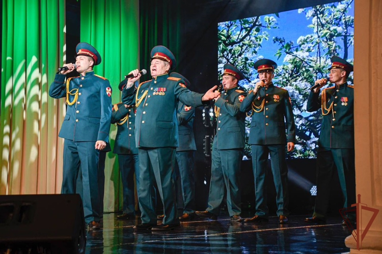 Ансамбль песни и пляски Северо-Западного округа Росгвардии выступил на концерте, посвященном участникам СВО