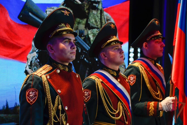 Ансамбль песни и пляски Северо-Западного округа Росгвардии выступил на концерте, посвященном участникам СВО