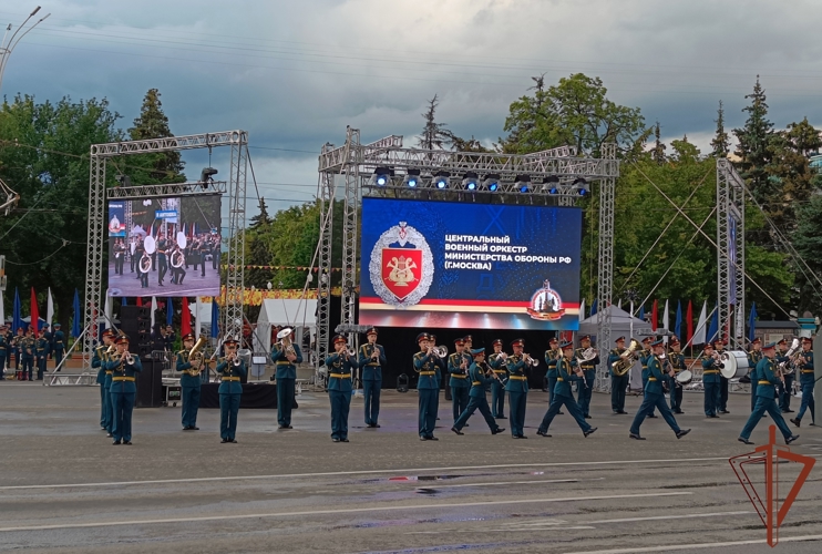 Росгвардейцы обеспечили охрану правопорядка во время проведения XIII Международного фестиваля духовых оркестров в Тамбове