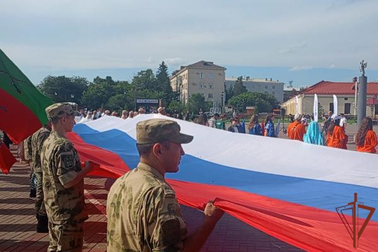 Росгвардейцы стали участниками межнационального форума «Мы – Россия» в Омске