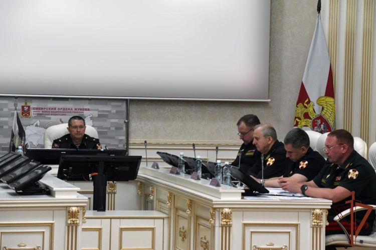 Военный совет Сибирского округа Росгвардии состоялся в Новосибирске
