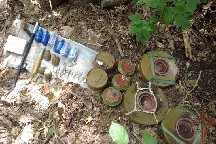 В ДНР росгвардейцы обнаружили схроны с боеприпасами ВСУ (видео)