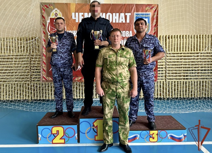 Чемпионат Южного округа Росгвардии по единоборству прошел в Волгоградской области