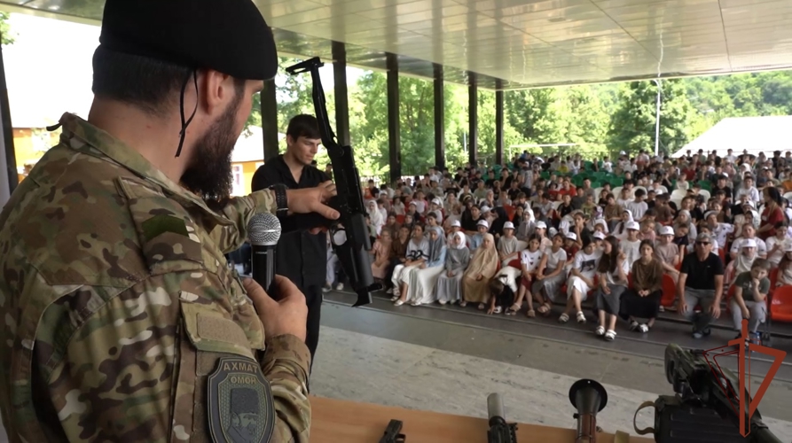 Мероприятия акции «Каникулы с Росгвардией» проходят в Чеченской Республике