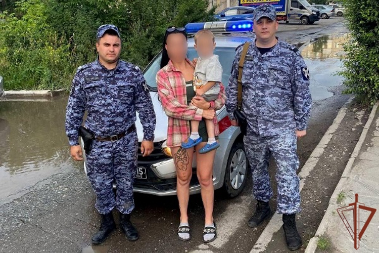 Росгвардейцы оперативно разыскали пропавшего ребенка в Красноярском крае