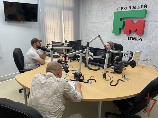 Связисты Росгвардии стали героями радиоэфиров на Северном Кавказе